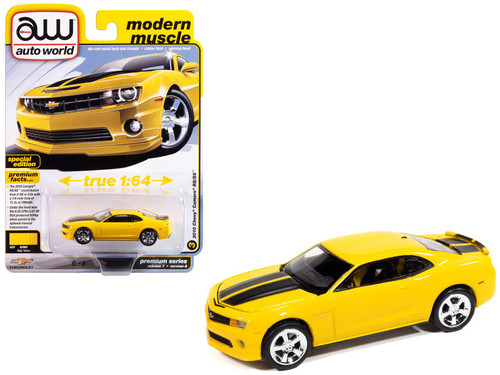 1/18 Auto World 1972 Chevrolet Camaro RS Z28 (Cream Yellow with
