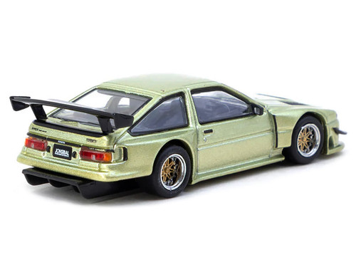 1/64 Tarmac Works Toyota Sprinter Trueno AE86 Widebody (Green) Diecast Car Model