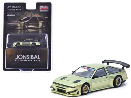 1/64 Tarmac Works Toyota Sprinter Trueno AE86 Widebody (Green