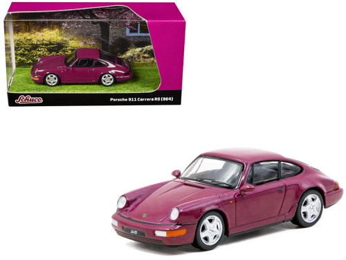 1/64 Tarmac Works Porsche 911 964 RS (Ruby Star Red) Diecast Car Model