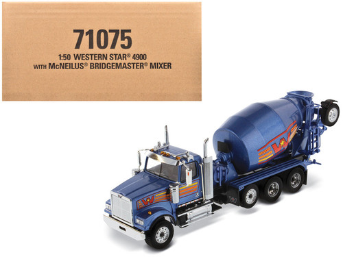 1/43 Ixo 1997 Western Star 4900 Truck (Light Blue Metallic
