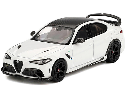 1/64 BBR Alfa Romeo Giulia GTAm (White) Diecast Car Model