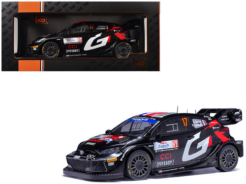 1/18 Ixo 2024 Toyota GR Yaris Rally1 Hybrid #17 S.Ogier, V.Landals
