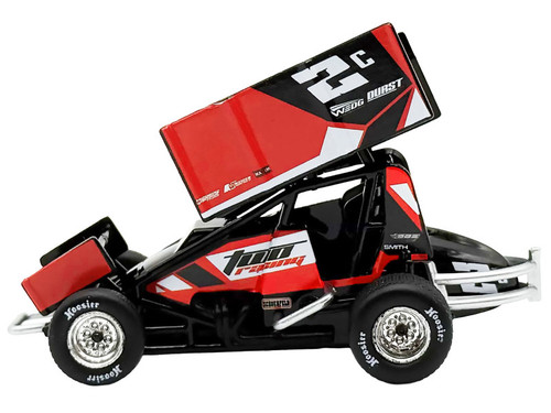 1/50 ACME 2025 #2C Two C Racing Sprint Car Cole Macedo Diecast Car Model