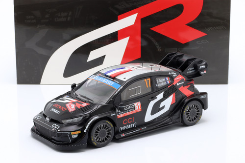 1/18 Ixo 2024 Toyota GR Yaris Rally1 #17 2nd Rallye Monte Carlo