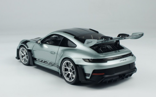 1/18 Minichamps 2023 Porsche 911 992 GT3 RS (Silver) Diecast Car Model