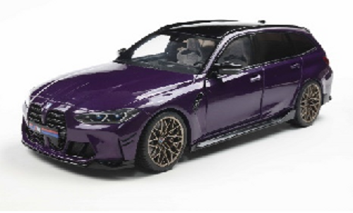 1/18 Solido 2024 BMW M3 G81 Touring with M Performance Parts (Twilight Purple Pearl Metallic) Diecast Car Model