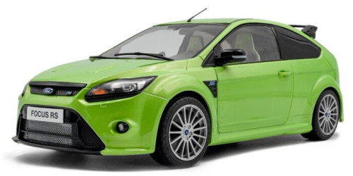 1/18 Solido 2009 Ford Focus RS MK2 Ultimate (Green Metallic) Diecast Car Model 1/18 Solido 2009 Ford Focus RS MK2 Ultimate (Green Metallic) Diecast Car Model