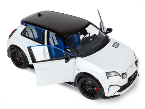 1/18 Solido 2024 Renault Alpine A290 GTS (White) Diecast Car Model