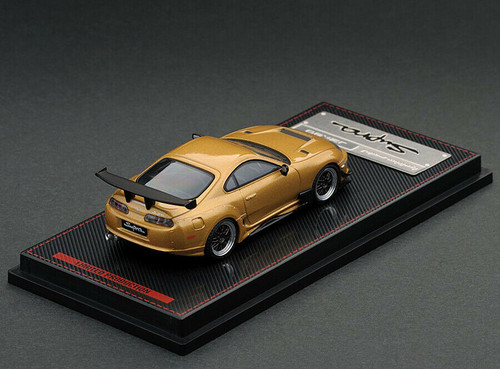 1/64 IG Ignition Model Toyota Supra (JZA80) RZ (Gold) Car Model