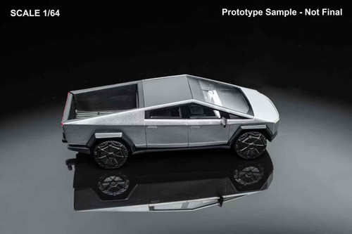 1/18 Official Tesla Cybertruck (Silver) Diecast Car Model