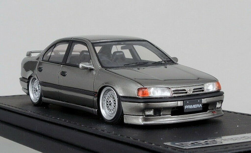 1/43 IG Ignition Model Nissan Primera (P10) 2.0Te (Dark Grey) Car Model