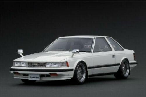 自動車 SOARER 2800GT EXTRA 1/18 Ignition Model Toyota Soarer 2800GT Extra (Z10) White
