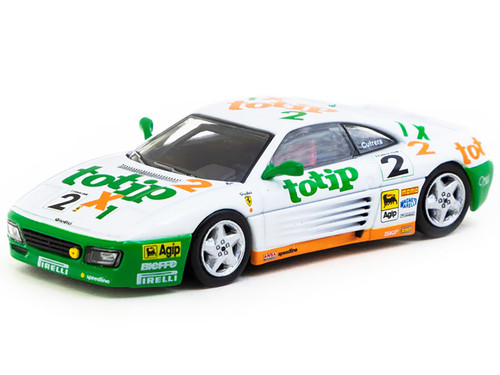1/64 Tarmac Works 1993 Ferrari 348 Challenge Ferrari 348 Challenge Paolo Cutrera Diecast Car Model