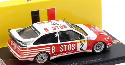 1/43 Spark Ford Sierra RS500 Cosworth No.2 3rd 24H Spa 1989 E. Joosen - F. Biela - T. Lindstrom Car Model