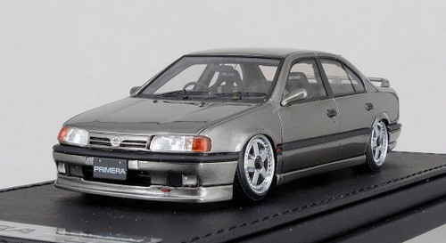 1/43 IG Ignition Model Nissan Primera (P10) 2.0Te (Dark Grey) Version 2 Car Model