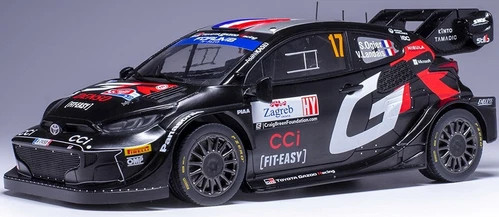 1/18 Ixo 2024 Toyota GR Yaris Rally1 Hybrid #17 S.Ogier, V.Landals