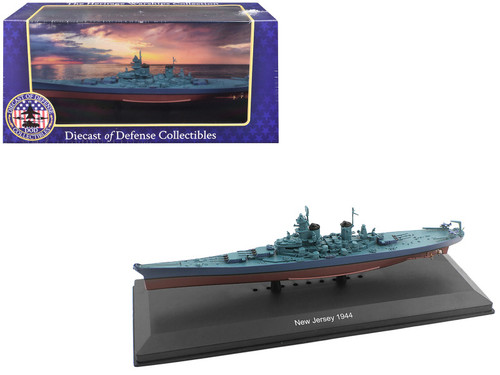 その他 SC USS New Jersey (BB-62) Battleship (1944) 1/1100 Diecast Model by