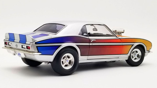 1/18 ACME 1968 Quicksilver Drag Camaro Diecast Car Model