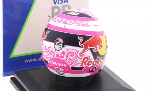 1/43 Spark 2025 Formula 1 Oracle Red Bull Racing Liam Lawson Helmet Model