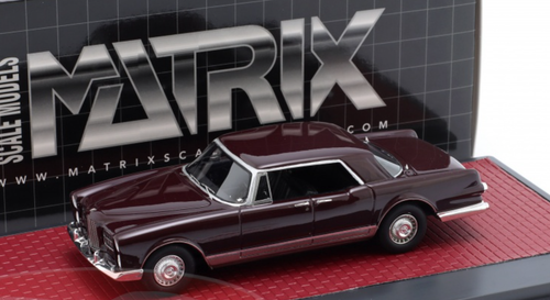 1/43 Matrix 1962 Facel-Vega Excellence EX2 (Maroon Dark Red) Car Model