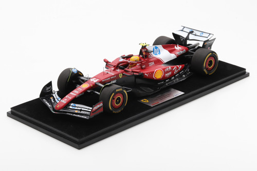 1/18 Looksmart 2025 Formula 1 China GP Sprint Winner Ferrari SF-25 #44 Lewis Hamilton Car Model