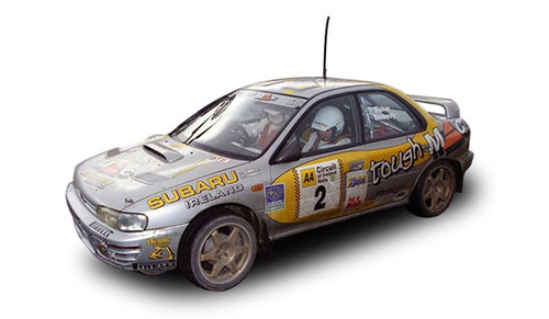 レンジ 1/18 Sunstar 1999 Subaru Impreza 555 - #2 B.Fisher, R.Kennedy