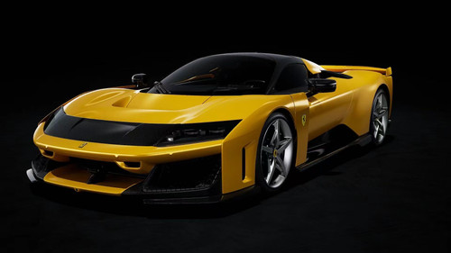 1/12 Looksmart 2024 Ferrari F80 (Giallo Modena Yellow) Car Model