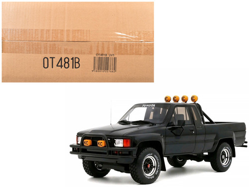 1/18 OTTO Toyota Hilux SR5 (Gloss Black) Car Model