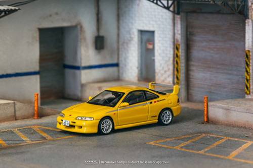 1/64 Tarmac Works Honda Integra TYPE R DC2 MUGEN (Sunlight Yellow