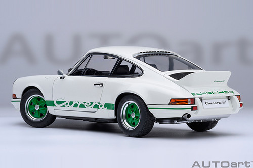 1/18 AUTOart Porsche 911 Carrera 2.7 RS “Circuit Wolf” (White) Car