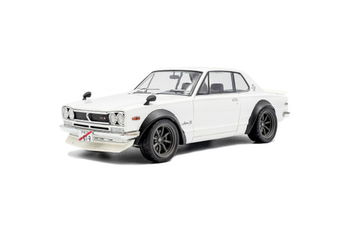 1/18 Solido 1970 Nissan Skyline C10 Hakosuka Solido Works (Pearl White) Diecast Car Model