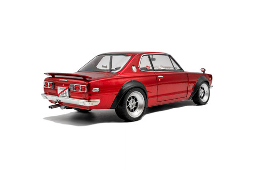 1/18 Solido 1970 Nissan Skyline C10 Hakosuka Solido Works (Red Metallic) Diecast Car Model
