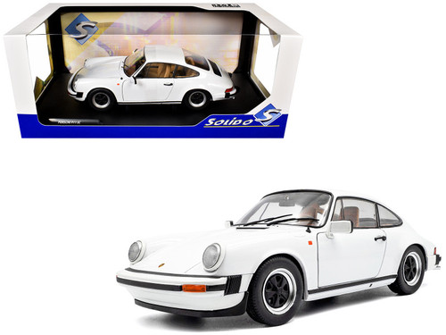 1/18 Solido 1974 Porsche 911 930 3.0 SC (White) Diecast Car Model