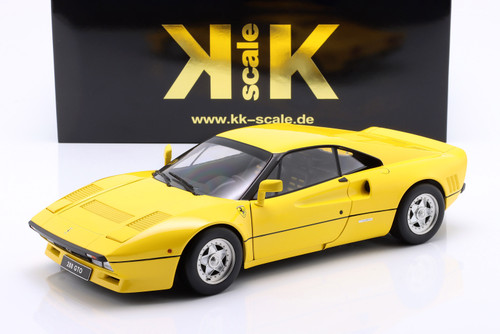 1/12 KK-Scale 1984 Ferrari 288 GTO (Yellow) Diecast Car Model