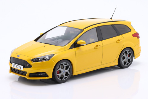 1/18 Ixo 2014 Ford Focus ST Turnier (Yellow Metallic) Car Model