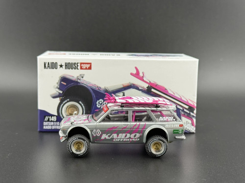 CHASE CAR 1/64 Kaido House x Mini GT Datsun Street 510 Racing V2