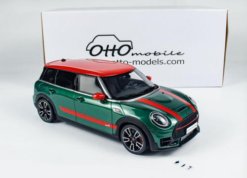 1/18 OTTO 2021 Mini Clubman F54 JCW (British Green) Car Model