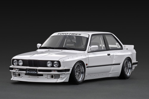 1/18 IG Ignition Model BMW E30 Pandem (White) Car Model