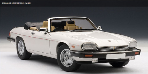 1/18 AUTOart JAGUAR XJ-S CONVERTIBLE (WHITE) DIECAST CAR MODEL