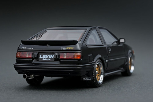 1/43 IG Ignition Model Toyota Corolla / Levin (AE86) GT Apex