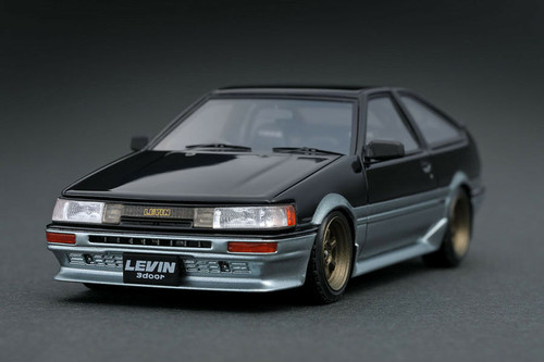 Toyota Corolla Levin White イグニッションモデル PREORDER* Ignition Model 1:18 Toyota Corolla Levin 3Dr (AE86