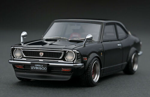 1/43 IG Ignition Model Toyota Corolla Levin (TE27) (Black) Car Model