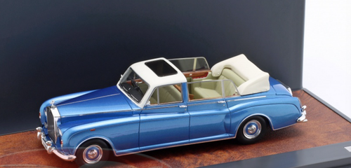 1/43 Matric 1975 Rolls Royce Phantom VI Landaulette HRH Princess Nora (Blue Metallic) Car Model