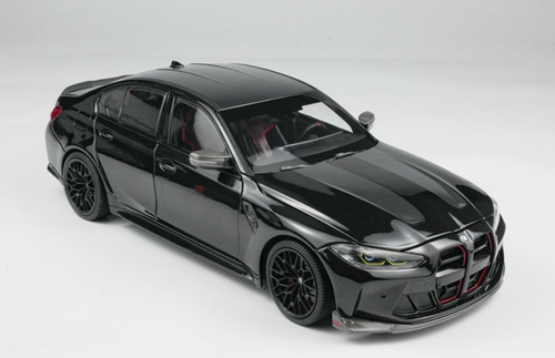 1/18 Minichamps 2024 BMW M3 CS G80 (Black Metallic) Diecast Car Model