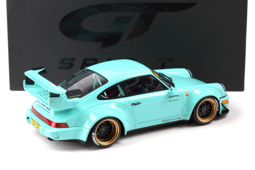 1/18 GT Spirit 2015 Porsche 911 RWB (Tiffany Blue) Resin Car Model