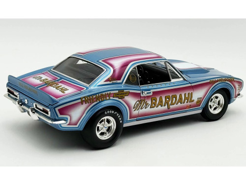 1/18 ACME 1968 Quicksilver Drag Camaro Diecast Car Model