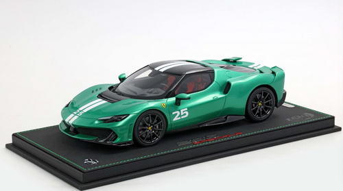 1/18 BBR Ferrari 296 Speciale showcar (Verde Nurburgring Green with Livery) Car Model