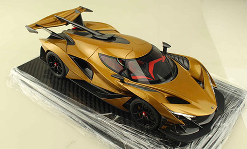 1/18 Peako Apollo IE (Gold w/ Carbon Base) Resin Enclosed Car Model Limited