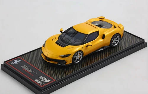 1/43 BBR Ferrari 296 Speciale (Giallo Tristrato Yellow) Car Model